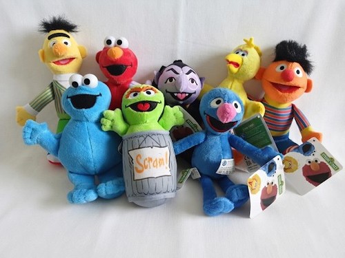 Sesame street plush keyring - plush,