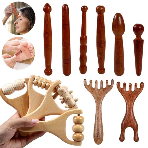 Wooden massage stick - foot, hand