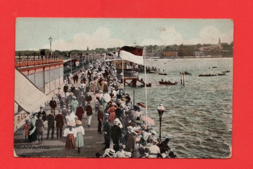 427 isle wight postcard - r.427,