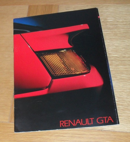 Renault gta alpine turbo - gta,