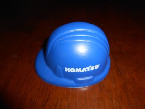 Komatsu blue hard hat stress - komatsu,
