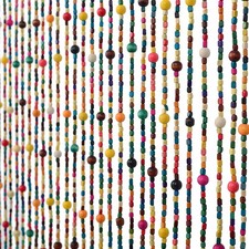 36" x 79" 41 Strands Rainbow