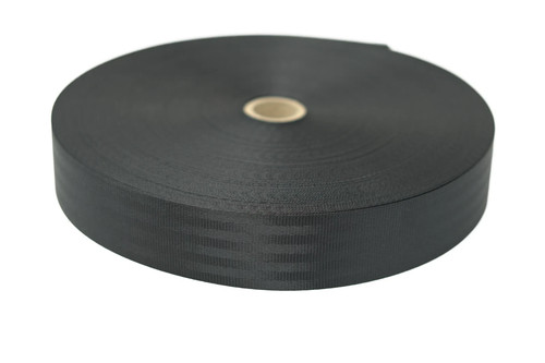 47mm black seat - 47mm, webbing