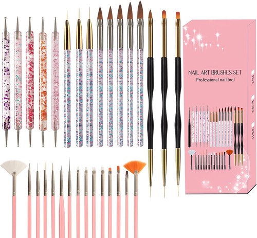 31pcs nail art brushes - nail, set