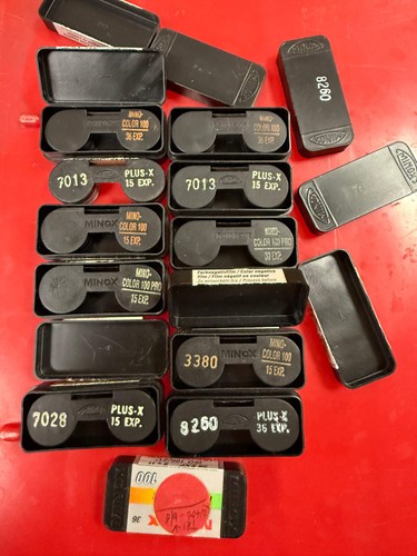Minox film lot minocolor - film,