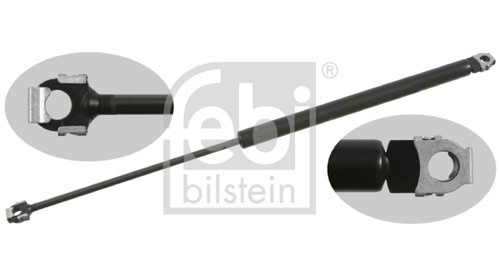 Gas spring bonnet for - 2x, spring,