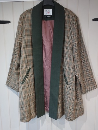Avoca wool tweed open - , fronted