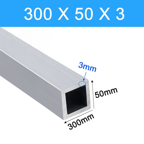 Aluminium square box section - aluminium,