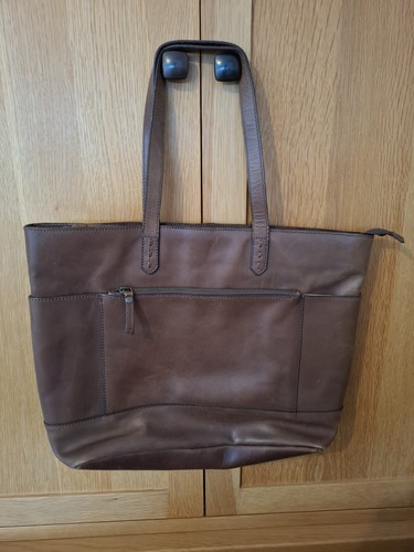 Fat face dark brown leather - dark,