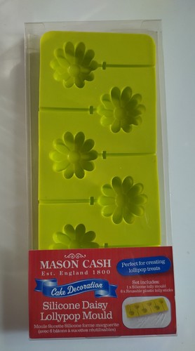 Silicone daisy flower lollipop - silicone,
