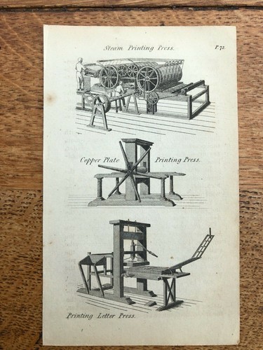 1837 small print - -, printing