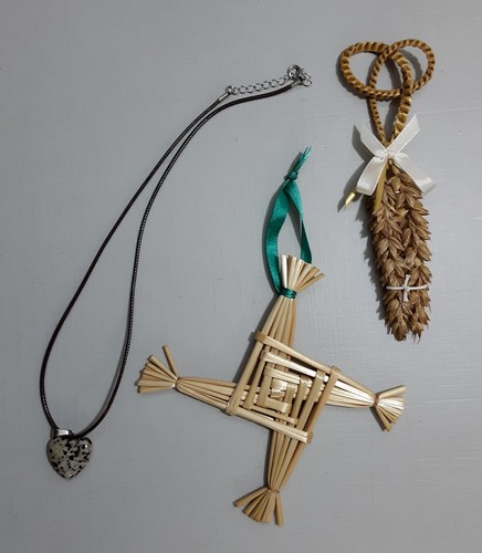 Corn dolly favour crystal - corn,