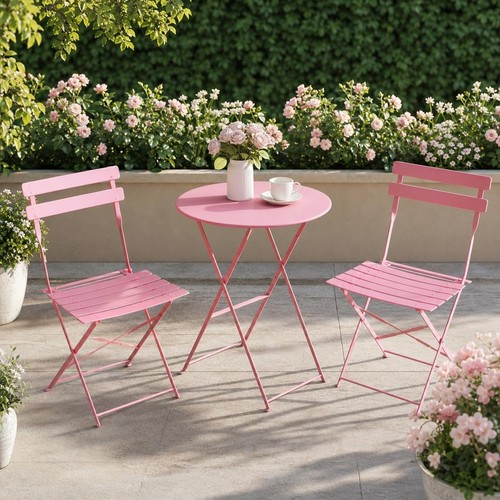 Piece folding metal garden - 3,