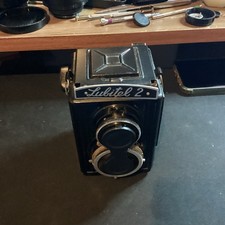 Lubitel 2 Medium Format Twin Lens Reflex Film Camera Spares Or Repair