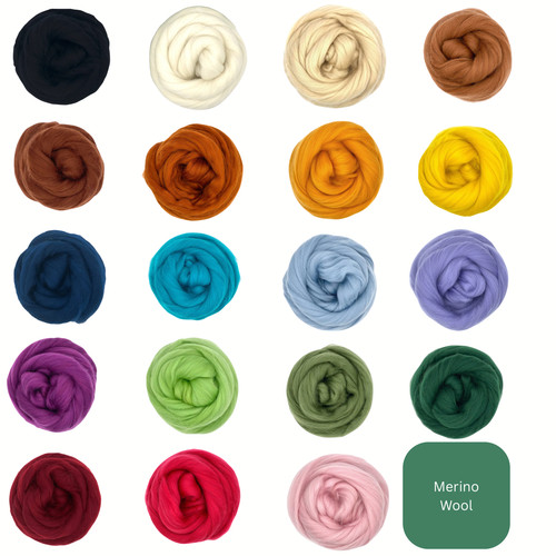 Merino wool roving - merino,