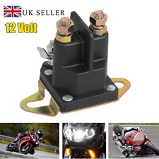 Lawn Mower Solenoid Starter Relay 12Volt 4 Pole For Most Ride On Lawnmowers 100A
