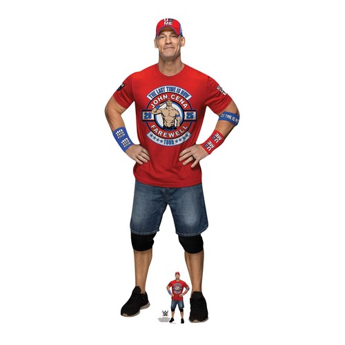 John cena red shirt - cena, lifesize