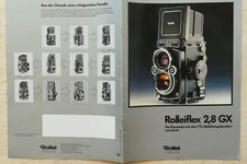 Rolleiflex 2.8 GX Brochure