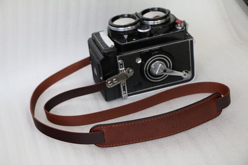 Leather shoulder neck strap - neck,