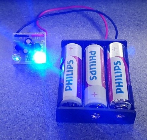 Pcb flasher blue - flasher, led