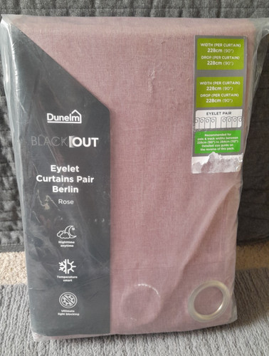 New pair blackout - of, curtains