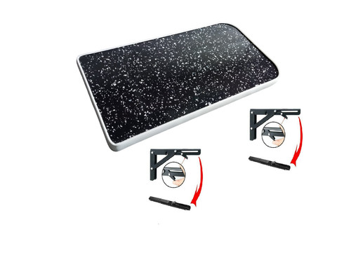 Small black sparkle folding - small,