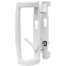 uPVC Sliding Patio Door Handle Fuhr 90PZ 90mm - D Shape Handle Set Pair