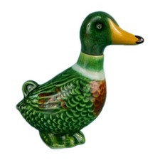 Vintage Ceramic Duck Decanter