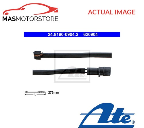 Brake pad wear sensor warning - wear,