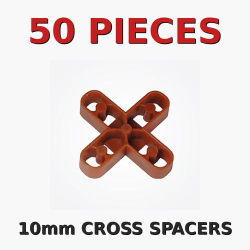 50pcs 10mm cross tile spacers - cross,