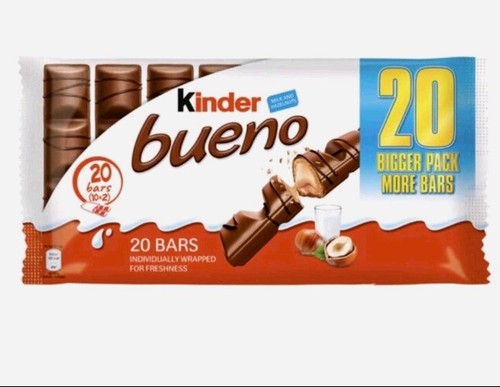 Packs kinder bueno bars - 2, 20
