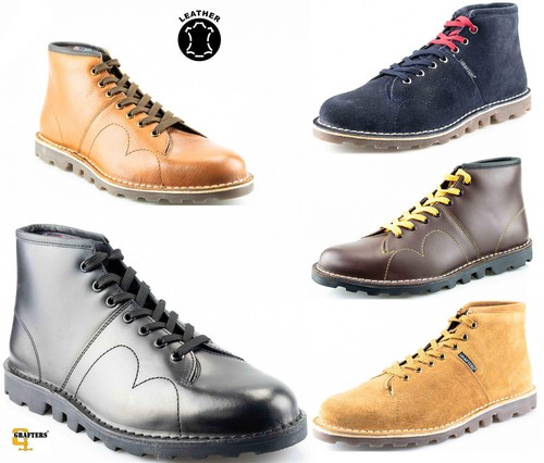 Mens leather lace walking - mens,