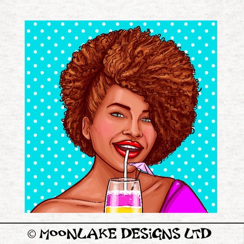 Pop art cocktail - cocktail,