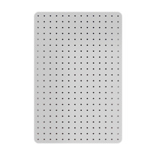 Cathedral Products White Pegboard with 12 Hooks – 56 x 36 cm