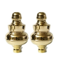 2 brass large SPUN large