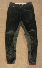 Vintage Ladies Green Corduroy