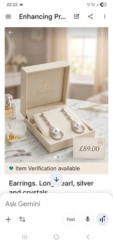 Stunning long pearl and - long,