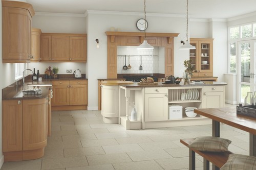 Shaker solid oak kitchen - shaker,