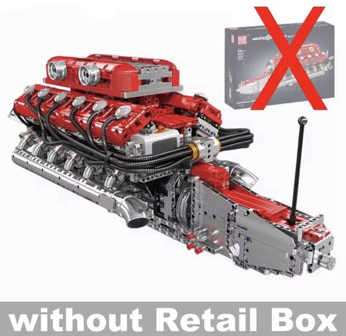 10169 v12 engine model 3472pcs - v12,