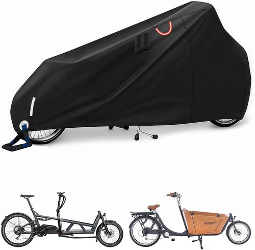Waterproof cargo bike cover - bike,
