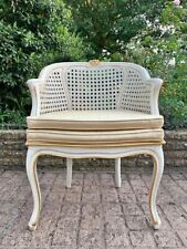 French Louis XVI Caned Armchair - Timeless Elegance