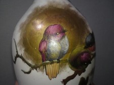 Royal Bonn Franz Anton Mehlem Aesthetic Movement pottery bottle vase