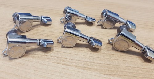 Chrome fender stamped tuners - chrome, /