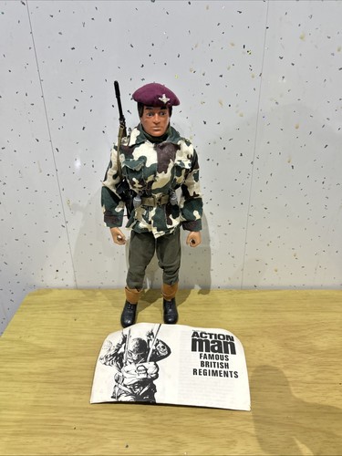 Vintage action man blue - man,
