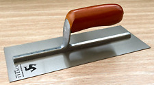 TYZACK WHS 11" Stainless Steel Laying On Plastering Trowel Wood Grip 280 x117mm