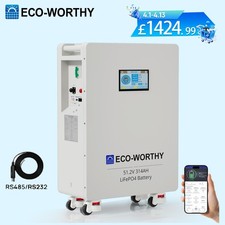ECO-WORTHY 48V 314Ah LiFePO4