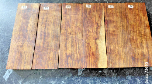 Tamboti knife scale wood - scale,