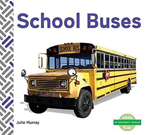 School buses library - school, binding