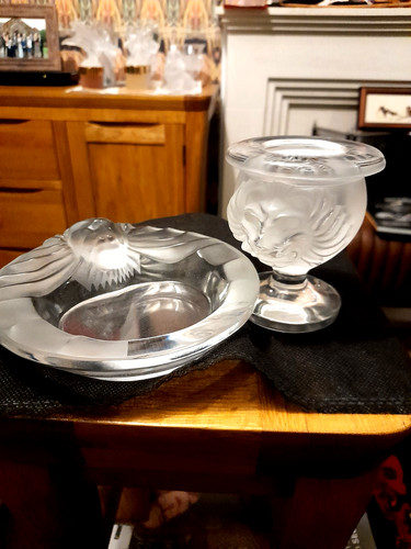Lalique superb lion head - superb,