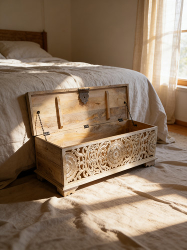 Carved vintage bohemian style - vintage,